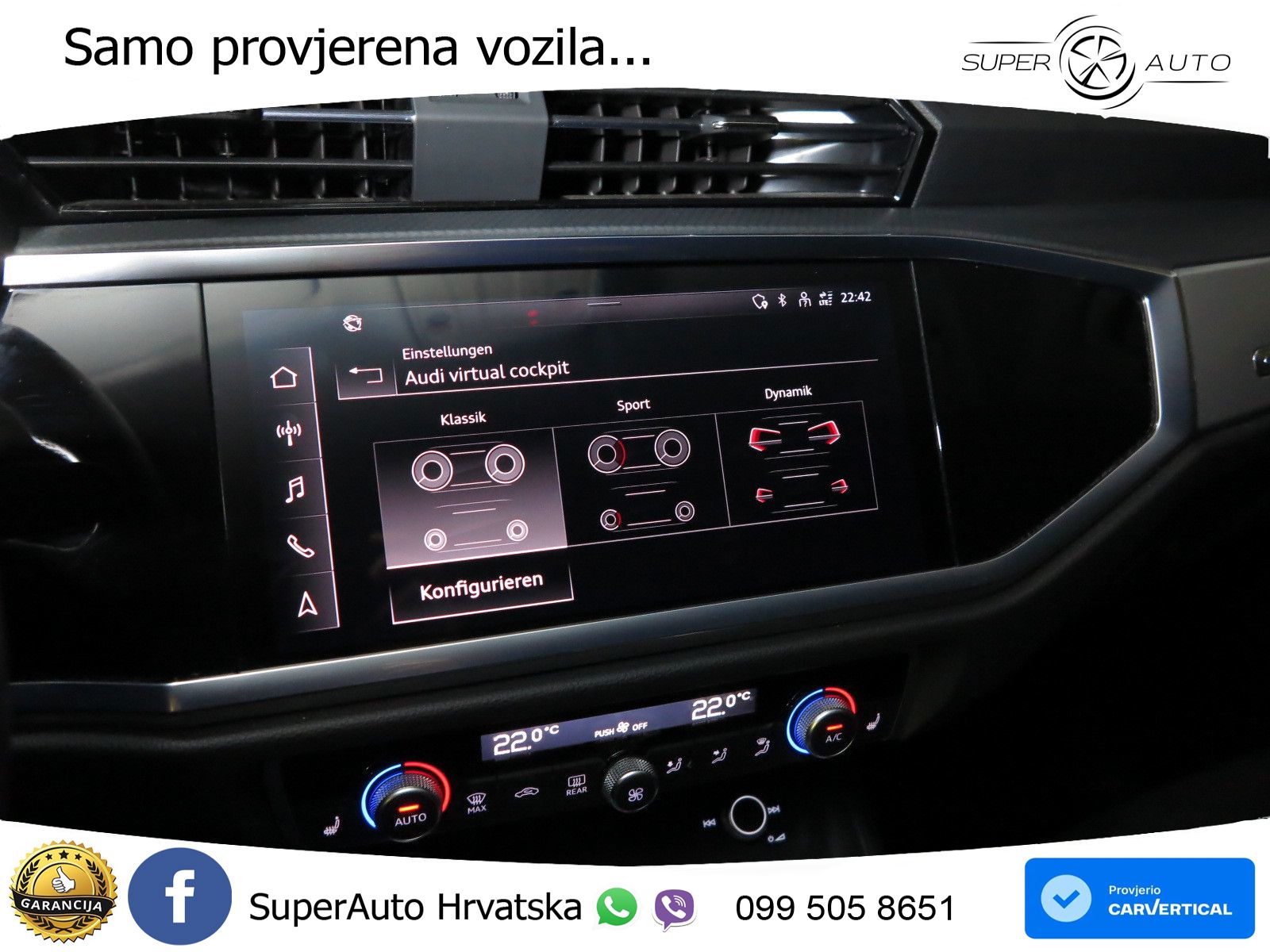 Audi Q3 Sportback 40 TDI (200 KS) quattro S tronic S line LED+GR SJED+ACC