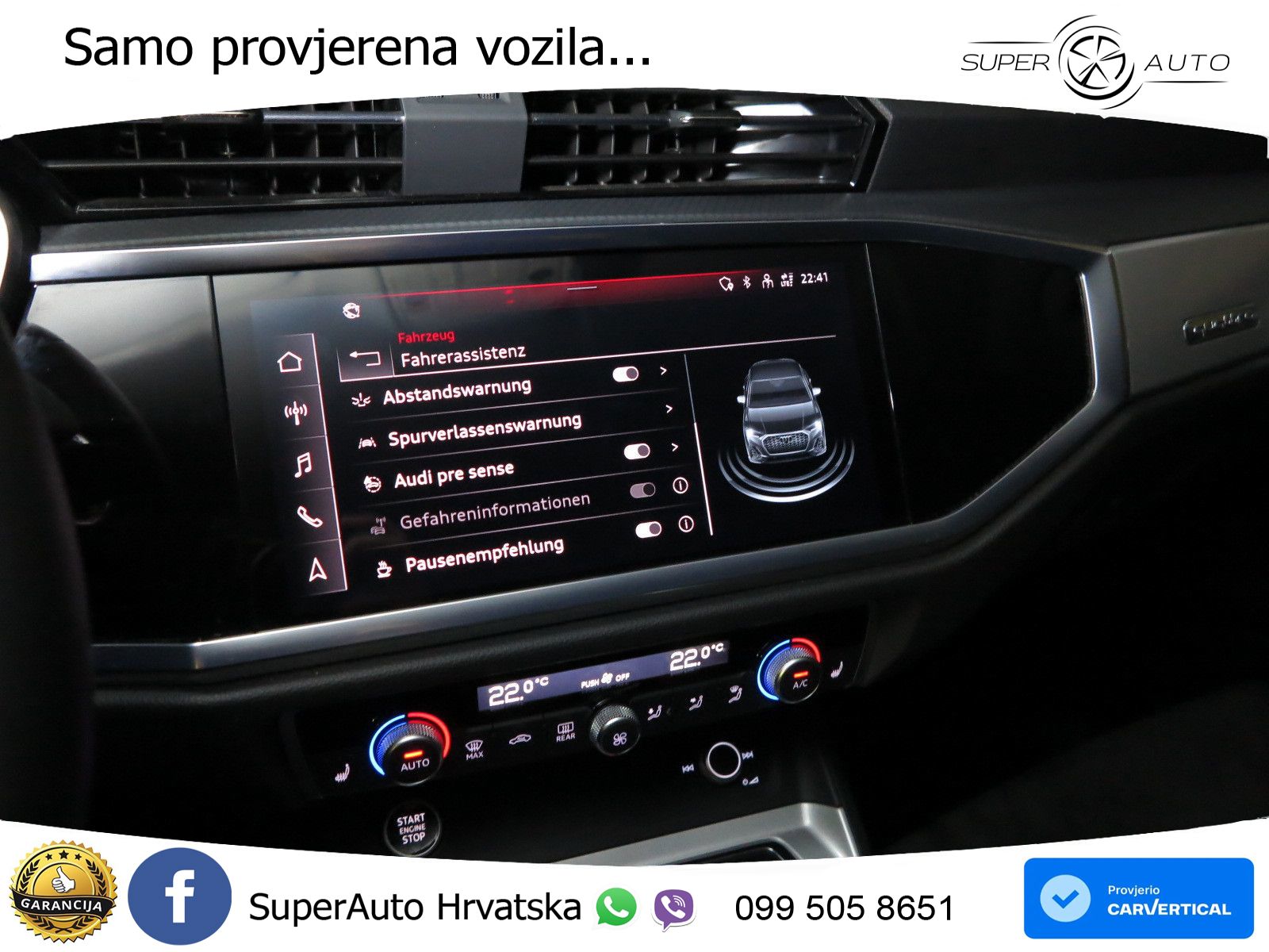Audi Q3 Sportback 40 TDI (200 KS) quattro S tronic S line LED+GR SJED+ACC
