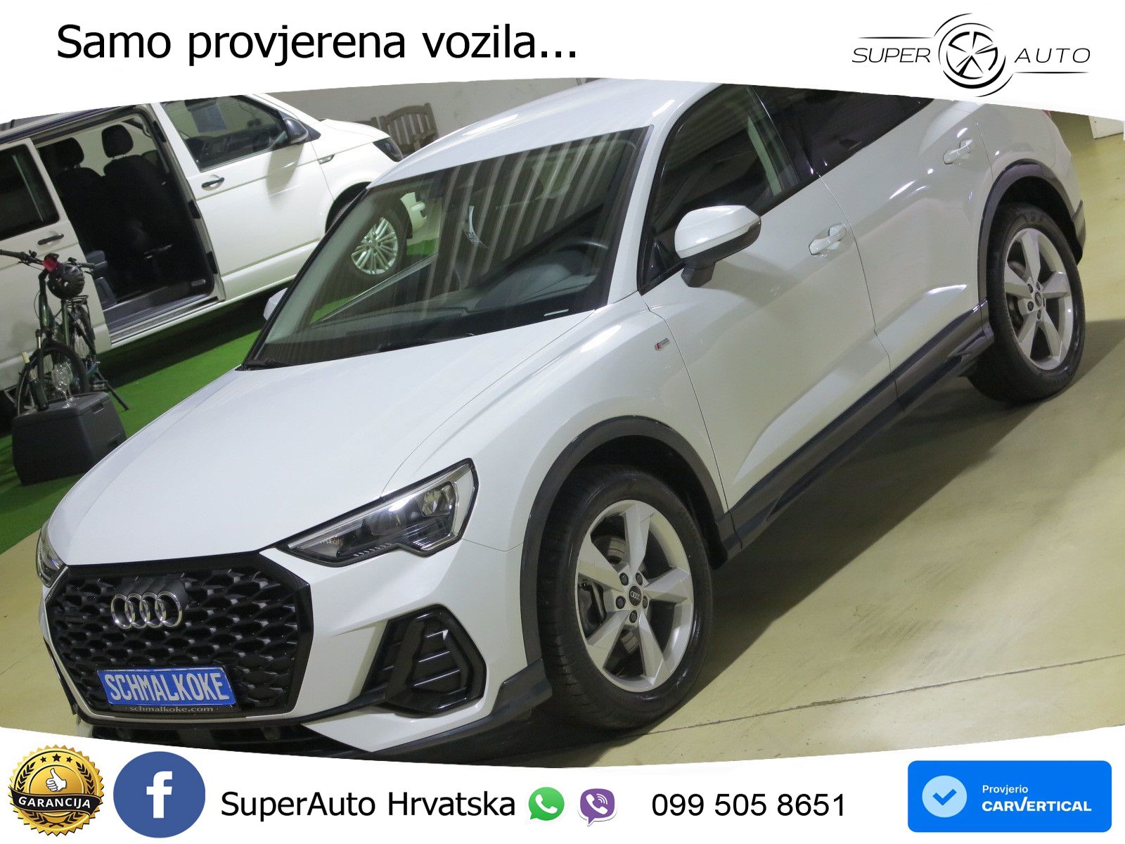 Audi Q3 Sportback 40 TDI (200 KS) quattro S tronic S line LED+GR SJED+ACC