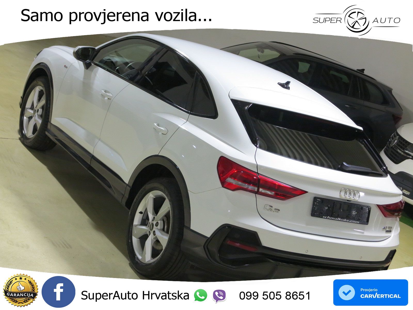 Audi Q3 Sportback 40 TDI (200 KS) quattro S tronic S line LED+GR SJED+ACC