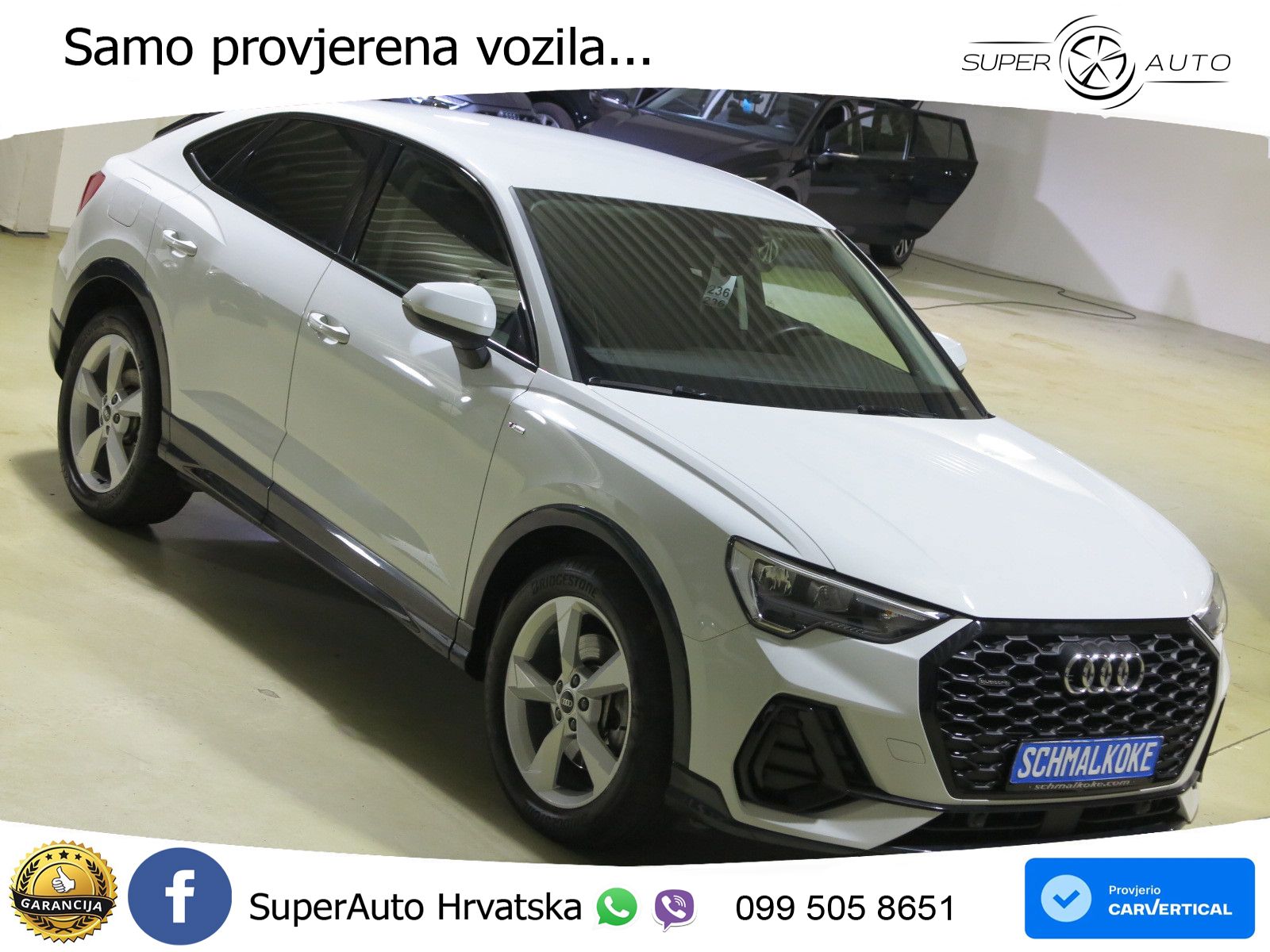 Audi Q3 Sportback 40 TDI (200 KS) quattro S tronic S line LED+GR SJED+ACC