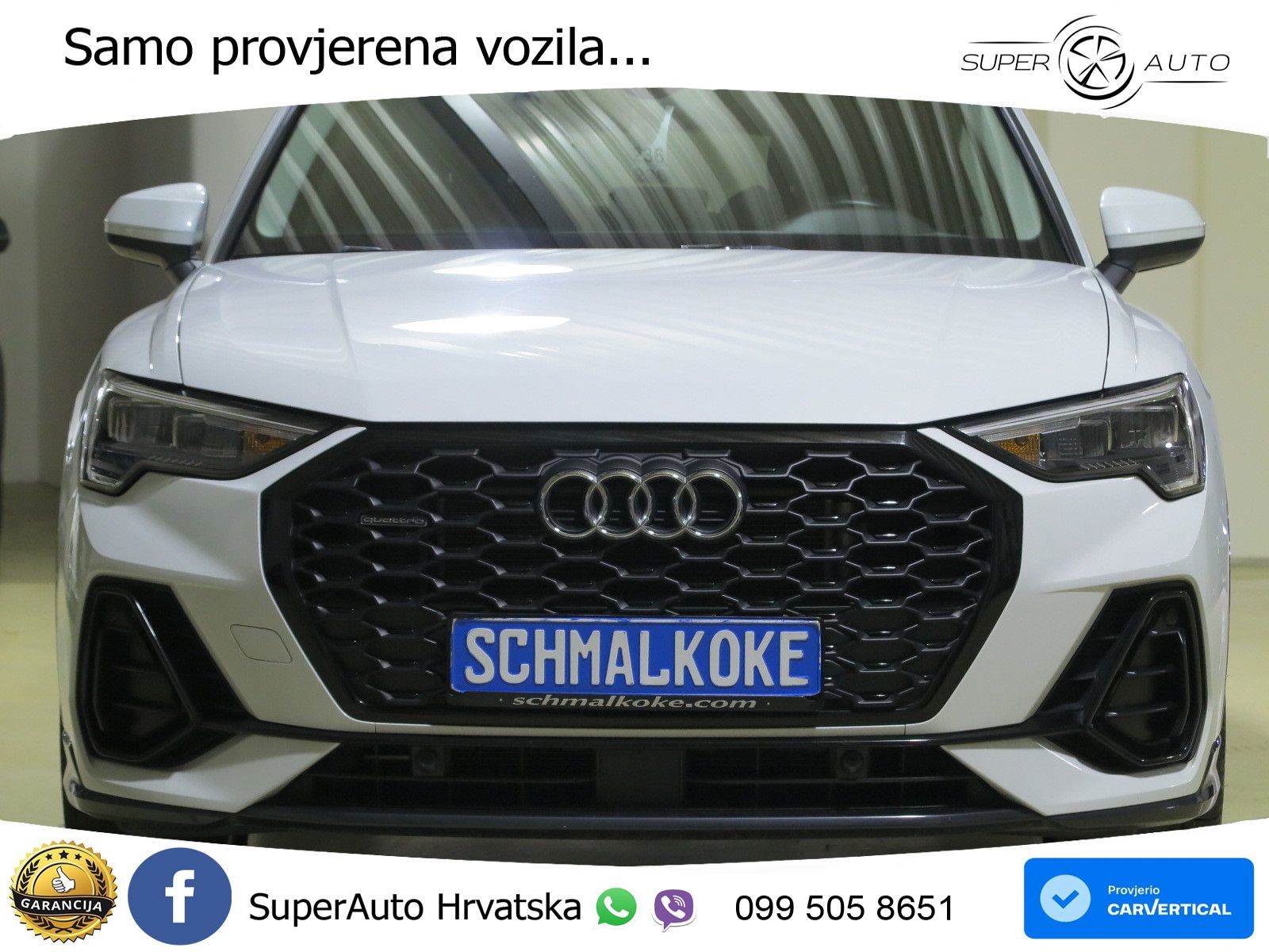 Audi Q3 Sportback 40 TDI (200 KS) quattro S tronic S line LED+GR SJED+ACC