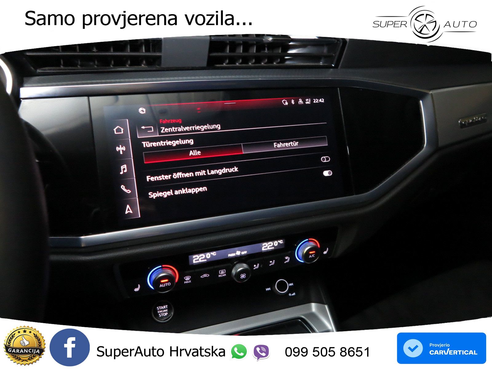 Audi Q3 Sportback 40 TDI (200 KS) quattro S tronic S line LED+GR SJED+ACC