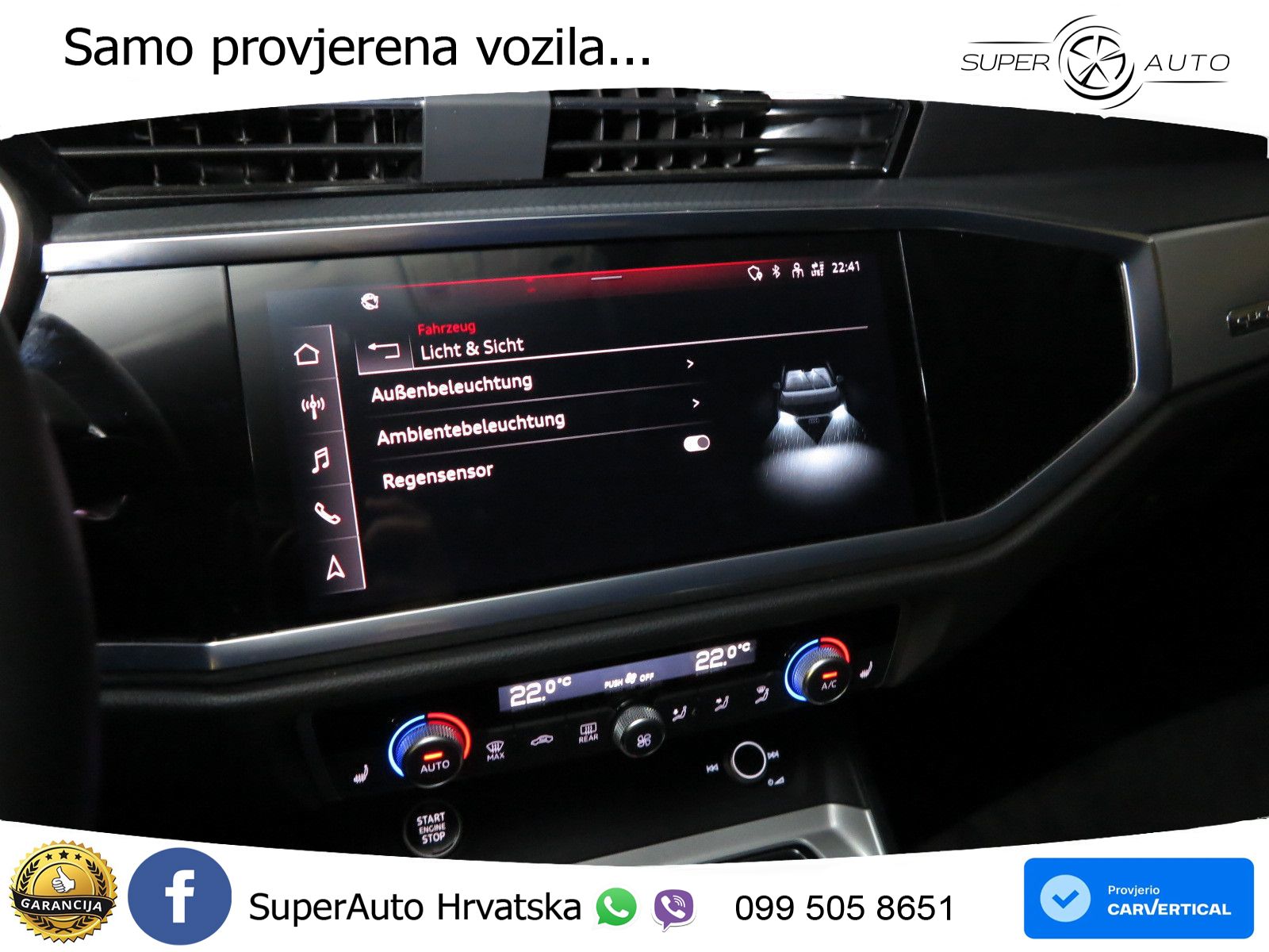 Audi Q3 Sportback 40 TDI (200 KS) quattro S tronic S line LED+GR SJED+ACC