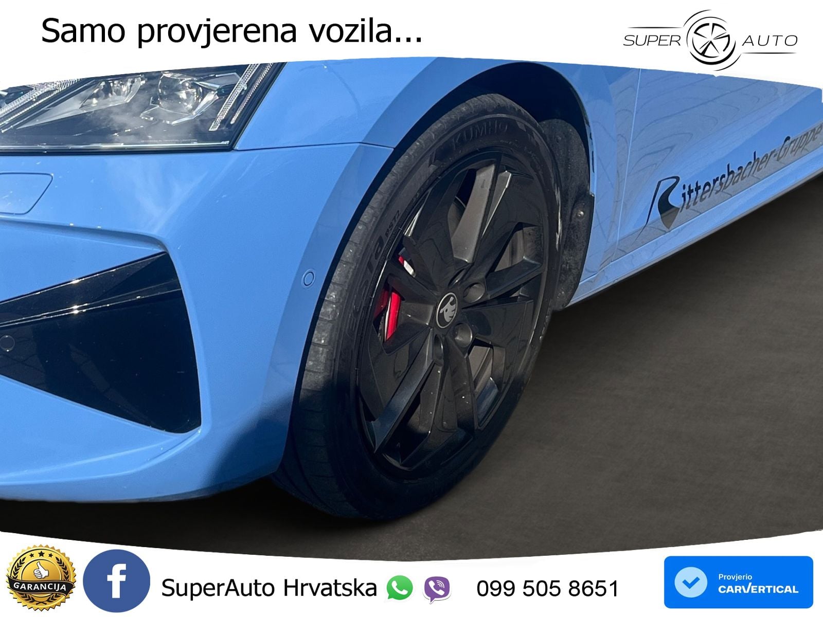 Škoda Octavia Combi RS 2.0 TSI (265 KS) DSG LED+GR SJED+ACC