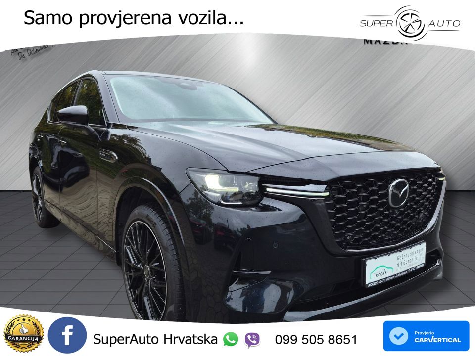 Mazda CX-60 3.3 e-Skyactiv D (254 KS) AWD Automatic LED+GR SJED+ACC