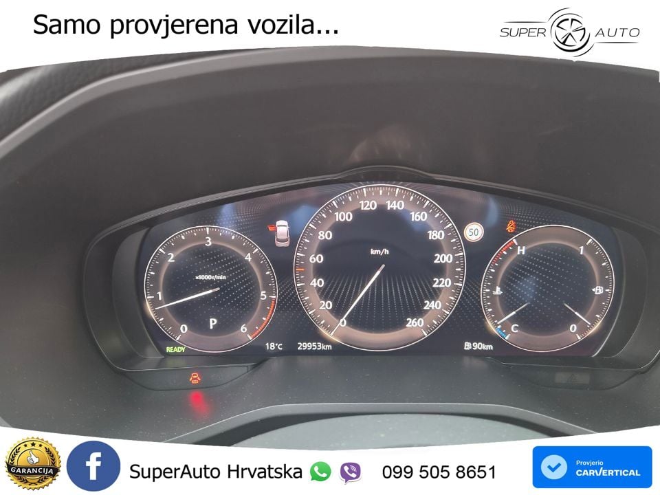 Mazda CX-60 3.3 e-Skyactiv D (254 KS) AWD Automatic LED+GR SJED+ACC