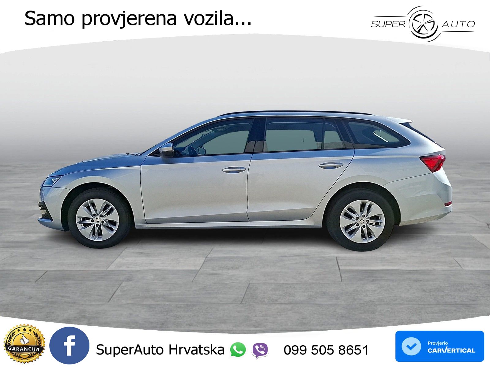 Škoda Octavia Combi 2.0 TDI (150 KS) LED+GR SJED+ACC