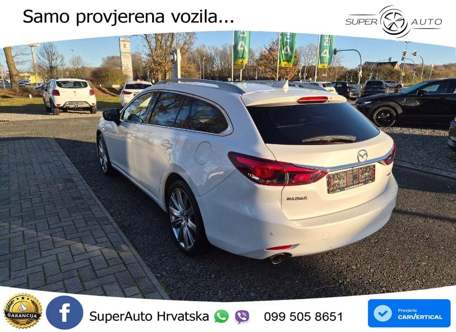 Mazda 6 Sport Combi 2.5 SKYACTIV-G (194 KS) SKYACTIV-Drive LED+GR SJED+ACC