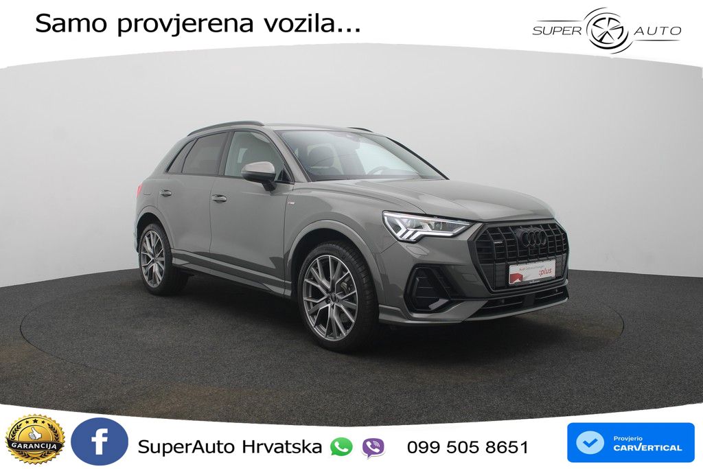 Audi Q3 40 TDI (193 KS) quattro S tronic S line MATRIX+GR SJED+KAM