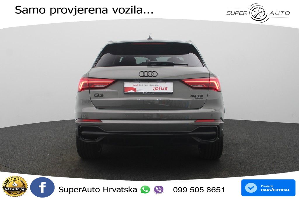 Audi Q3 40 TDI (193 KS) quattro S tronic S line MATRIX+GR SJED+KAM