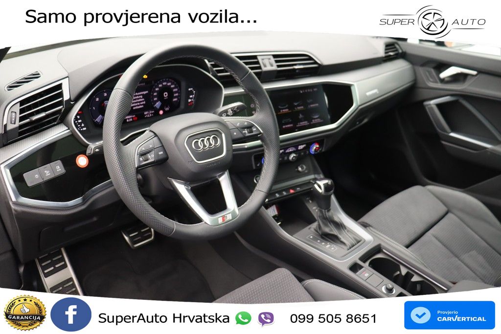 Audi Q3 40 TDI (193 KS) quattro S tronic S line MATRIX+GR SJED+KAM