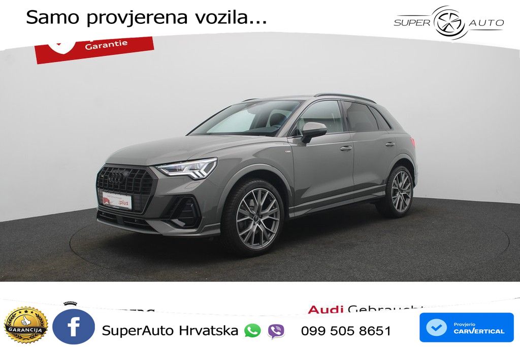 Audi Q3 40 TDI (193 KS) quattro S tronic S line MATRIX+GR SJED+KAM