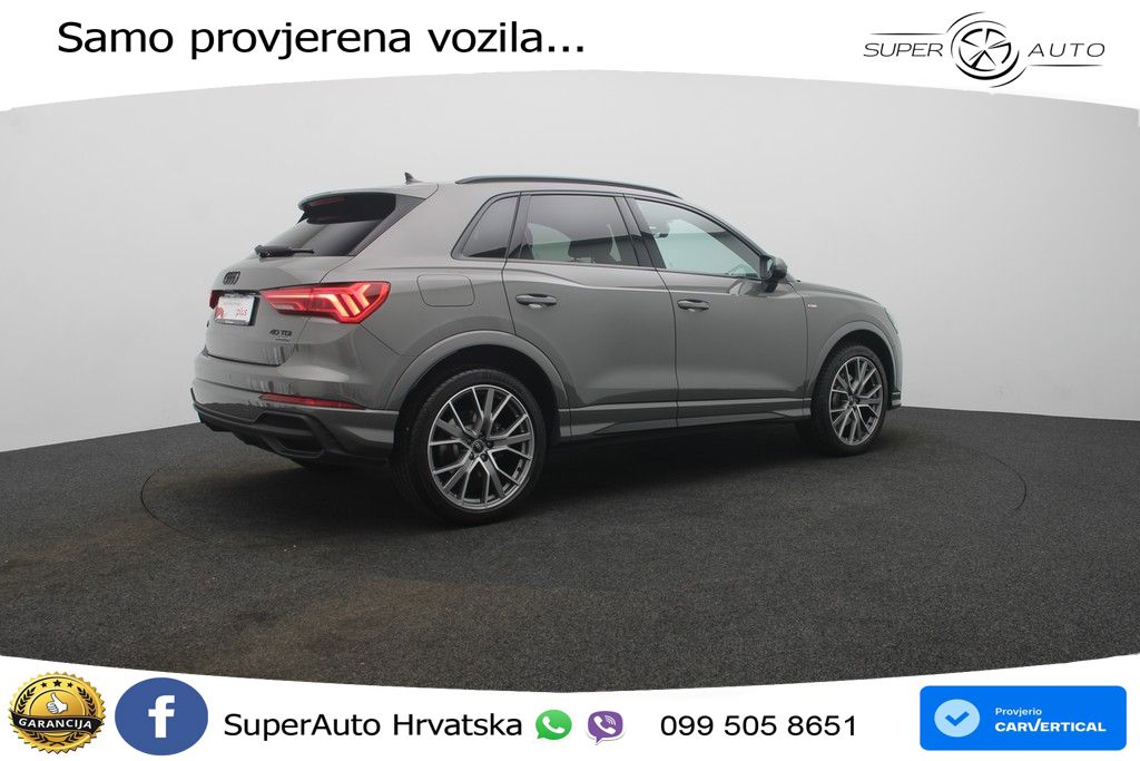 Audi Q3 40 TDI (193 KS) quattro S tronic S line MATRIX+GR SJED+KAM