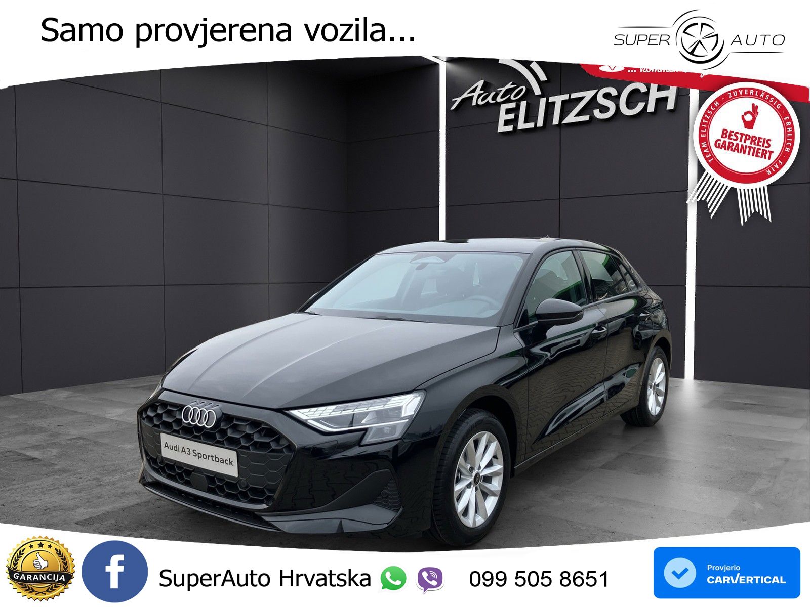 Audi A3 Sportback 30 TFSI (116 KS) Mild Hybrid S tronic LED+GR SJED+ACC