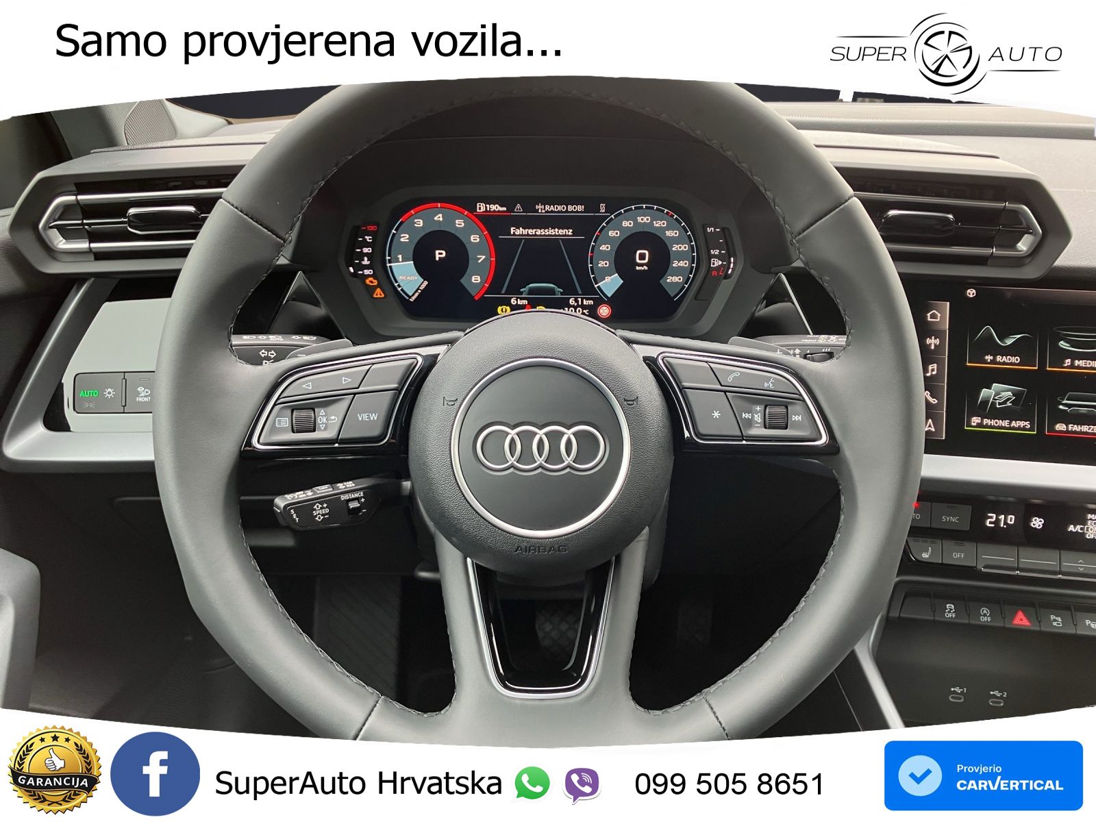 Audi A3 Sportback 30 TFSI (116 KS) Mild Hybrid S tronic LED+GR SJED+ACC