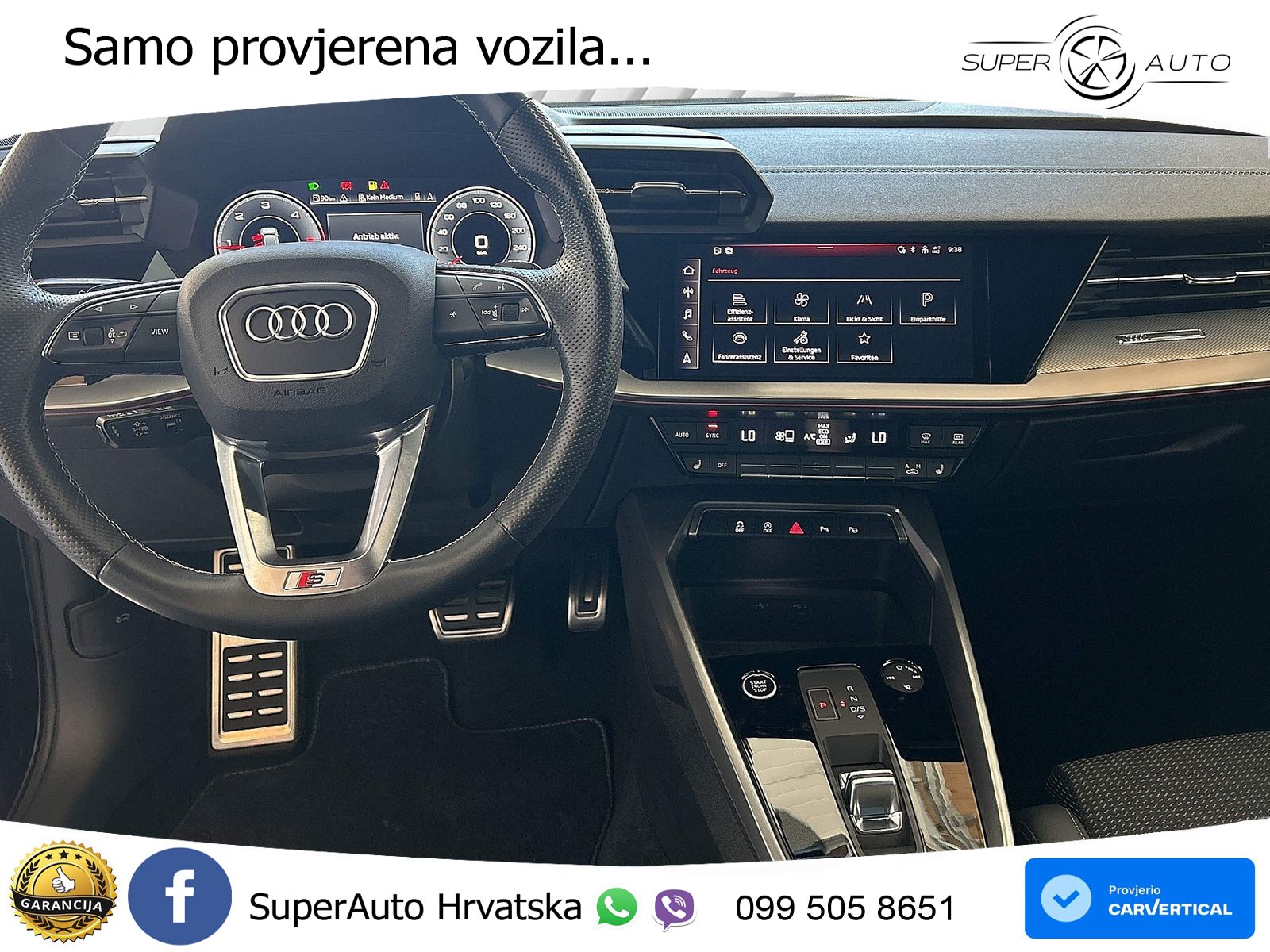 Audi A3 35 TDI (150 KS) S tronic LED+GR SJED+ACC