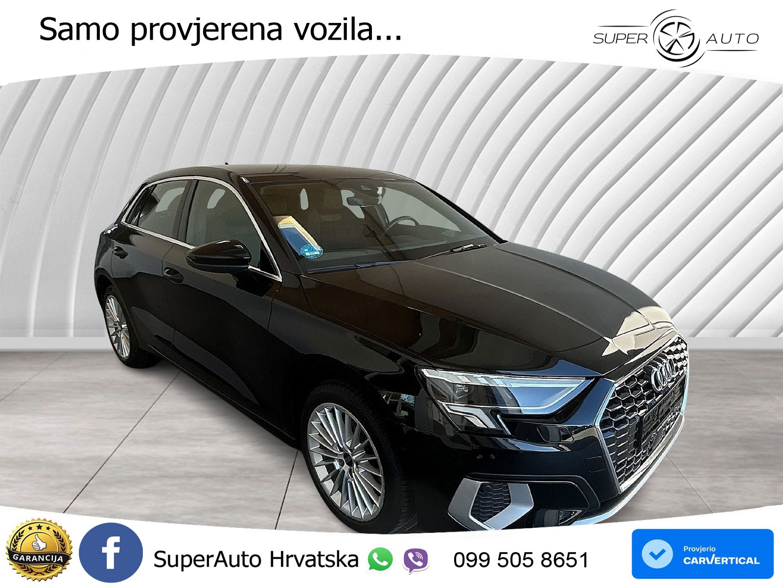 Audi A3 35 TDI (150 KS) S tronic LED+GR SJED+ACC