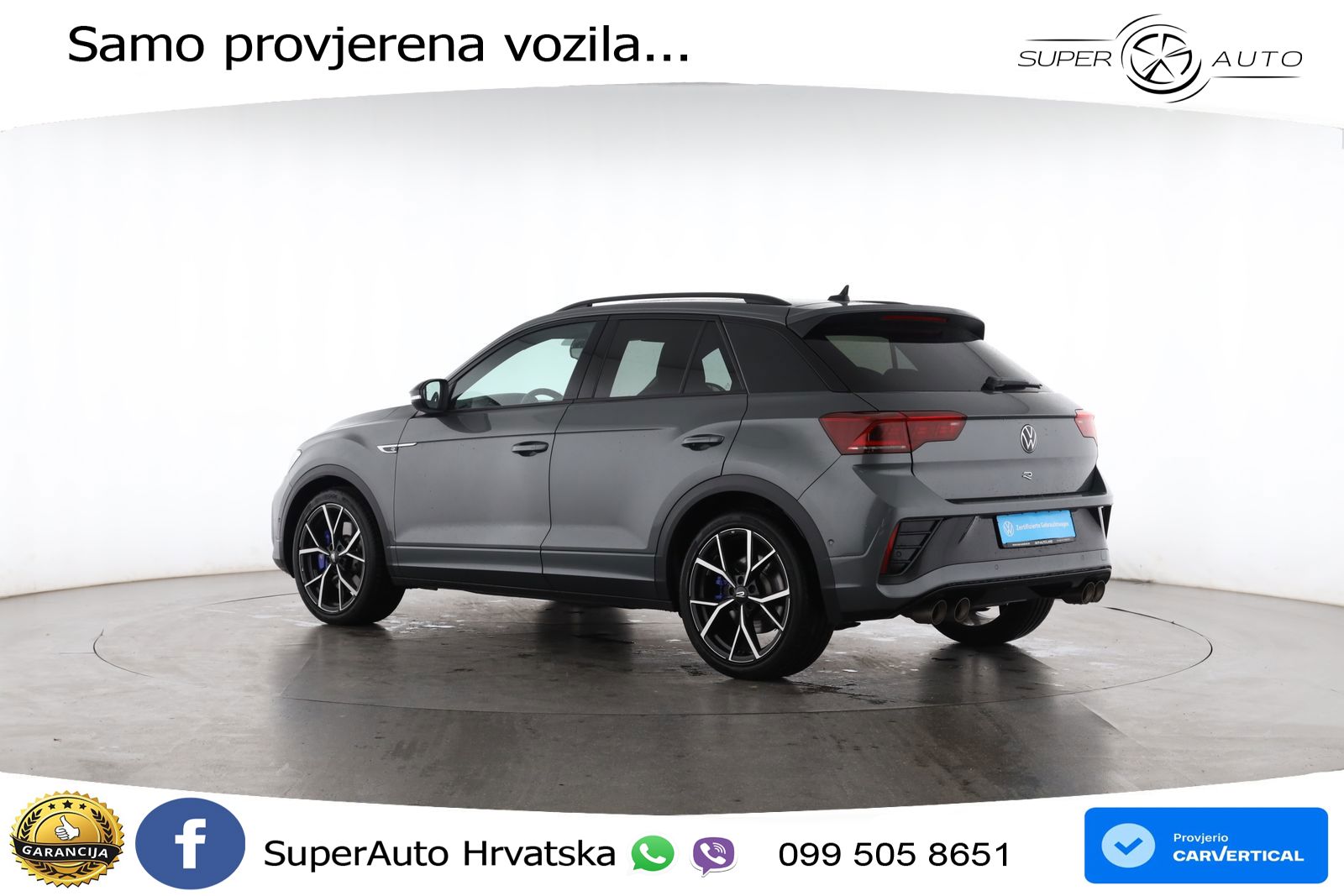 Volkswagen T-Roc I R 2.0 TSI (300 KS) OPF 4M DSG LED+GR SJED+ACC