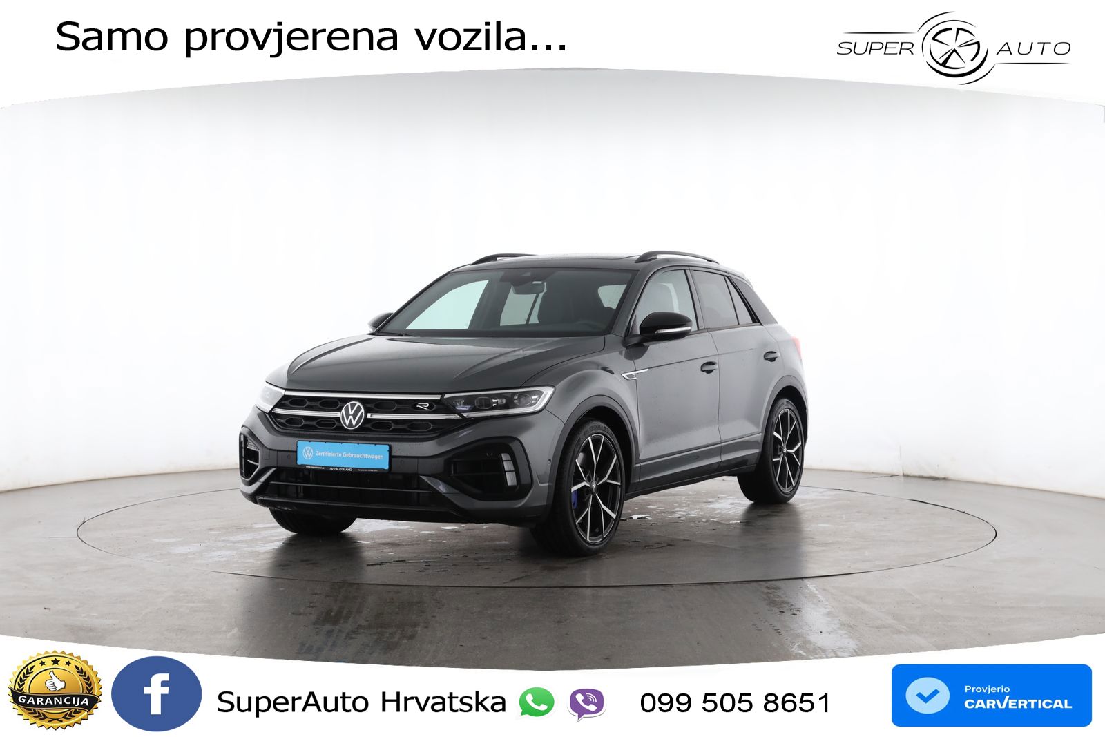 Volkswagen T-Roc I R 2.0 TSI (300 KS) OPF 4M DSG LED+GR SJED+ACC