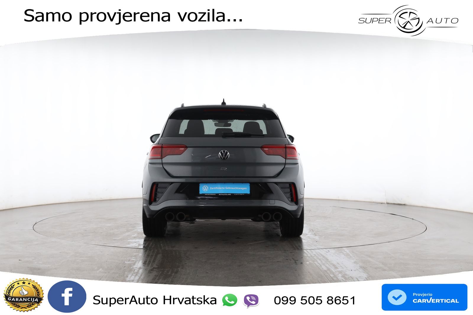 Volkswagen T-Roc I R 2.0 TSI (300 KS) OPF 4M DSG LED+GR SJED+ACC
