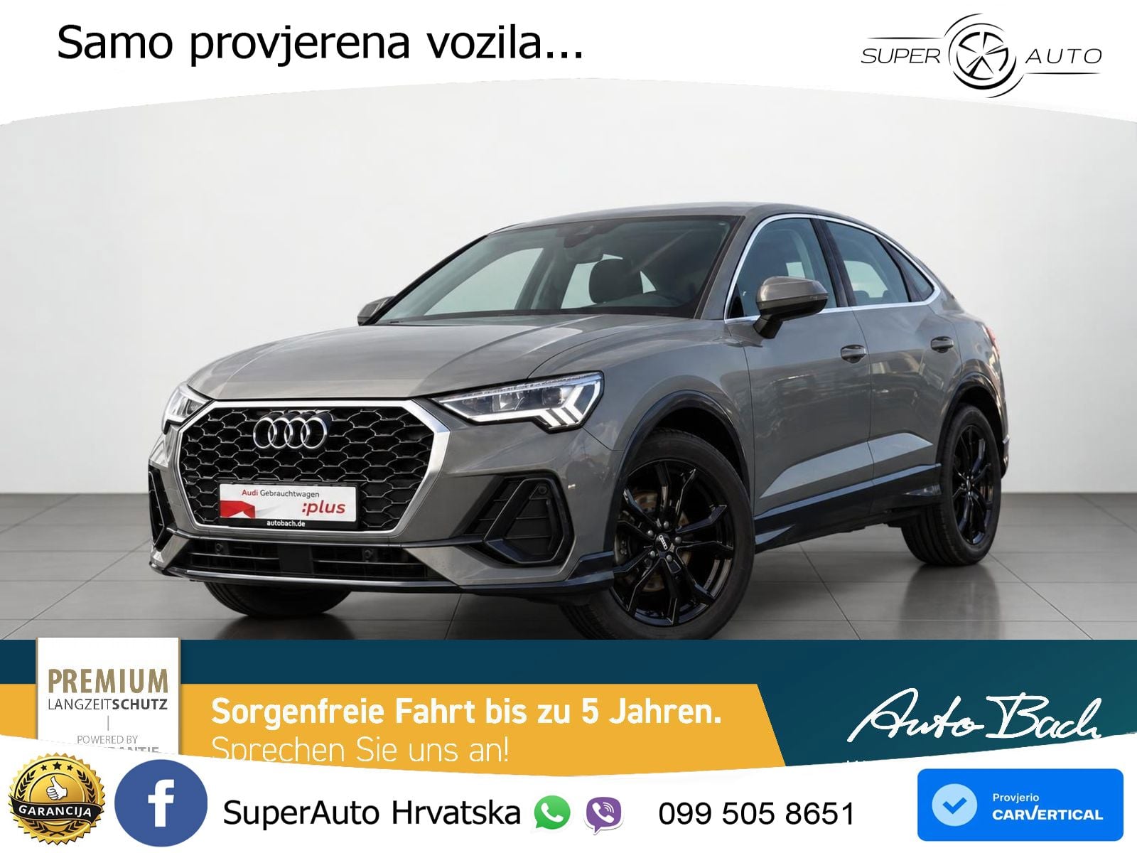 Audi Q3 Sportback 35 TDI (150 KS) S tronic LED+GR SJED+ACC