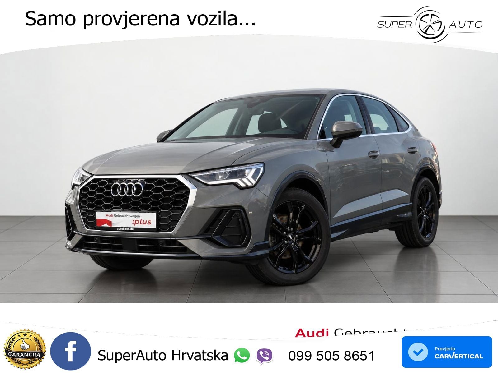 Audi Q3 Sportback 35 TDI (150 KS) S tronic LED+GR SJED+ACC