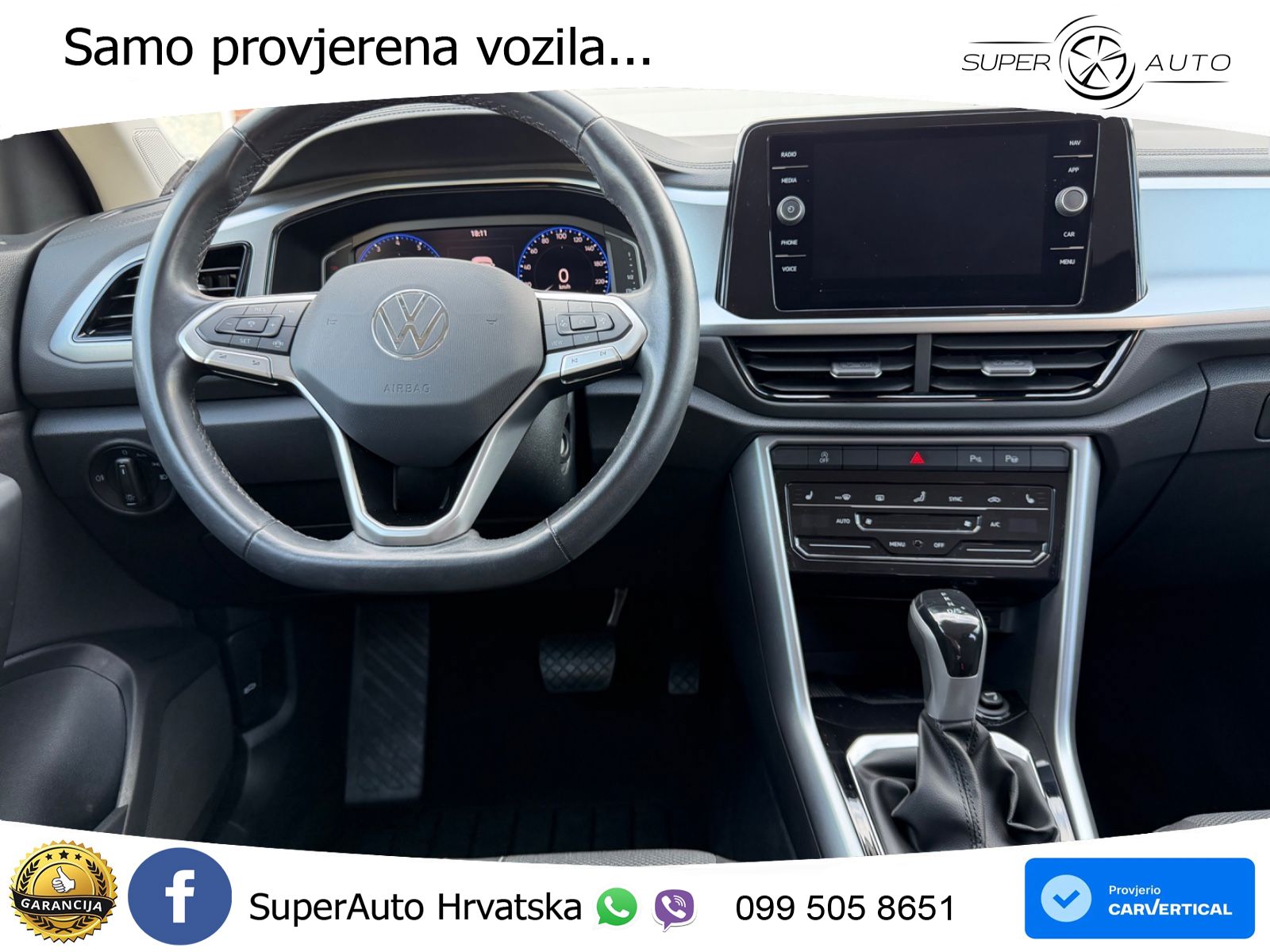 Volkswagen T-Roc 1.5 TSI (150 KS) DSG LED+GR SJED+ACC