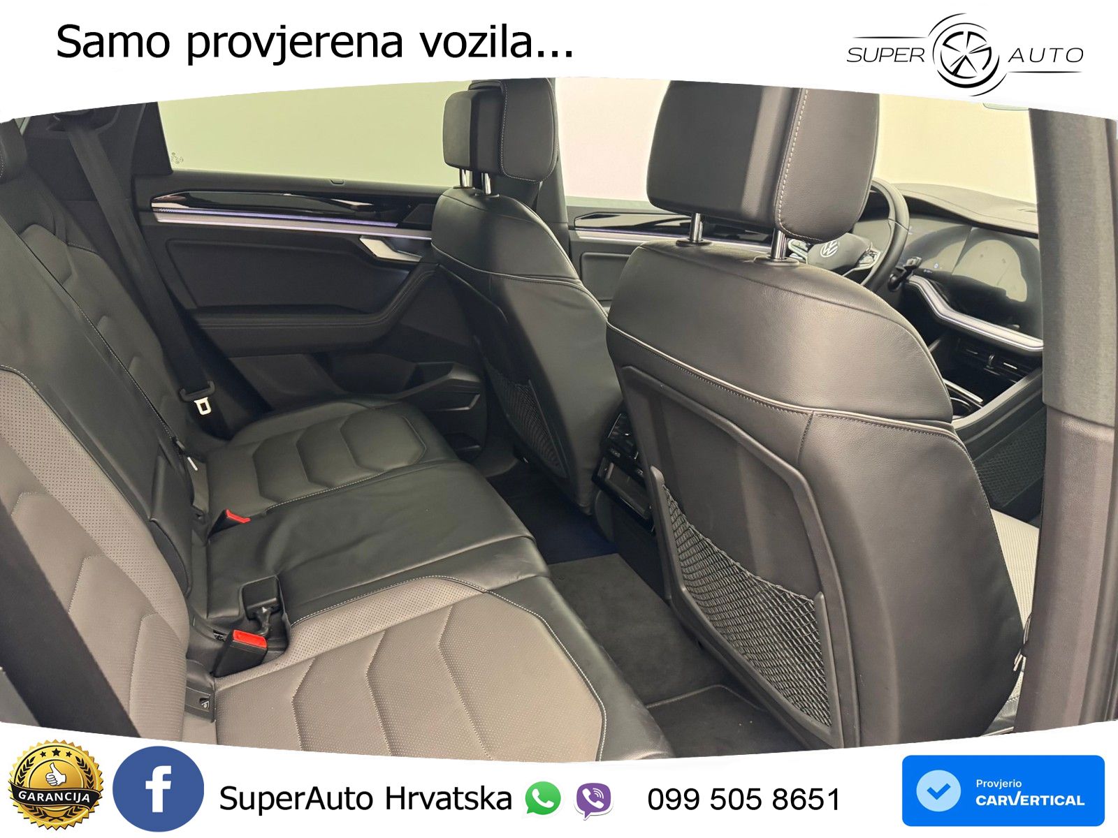 Volkswagen Touareg 3.0 V6 TDI (286 KS) 4MOTION Tiptronic R-Line ZRAČNI+ACC+GR SJED+KAM+PANO
