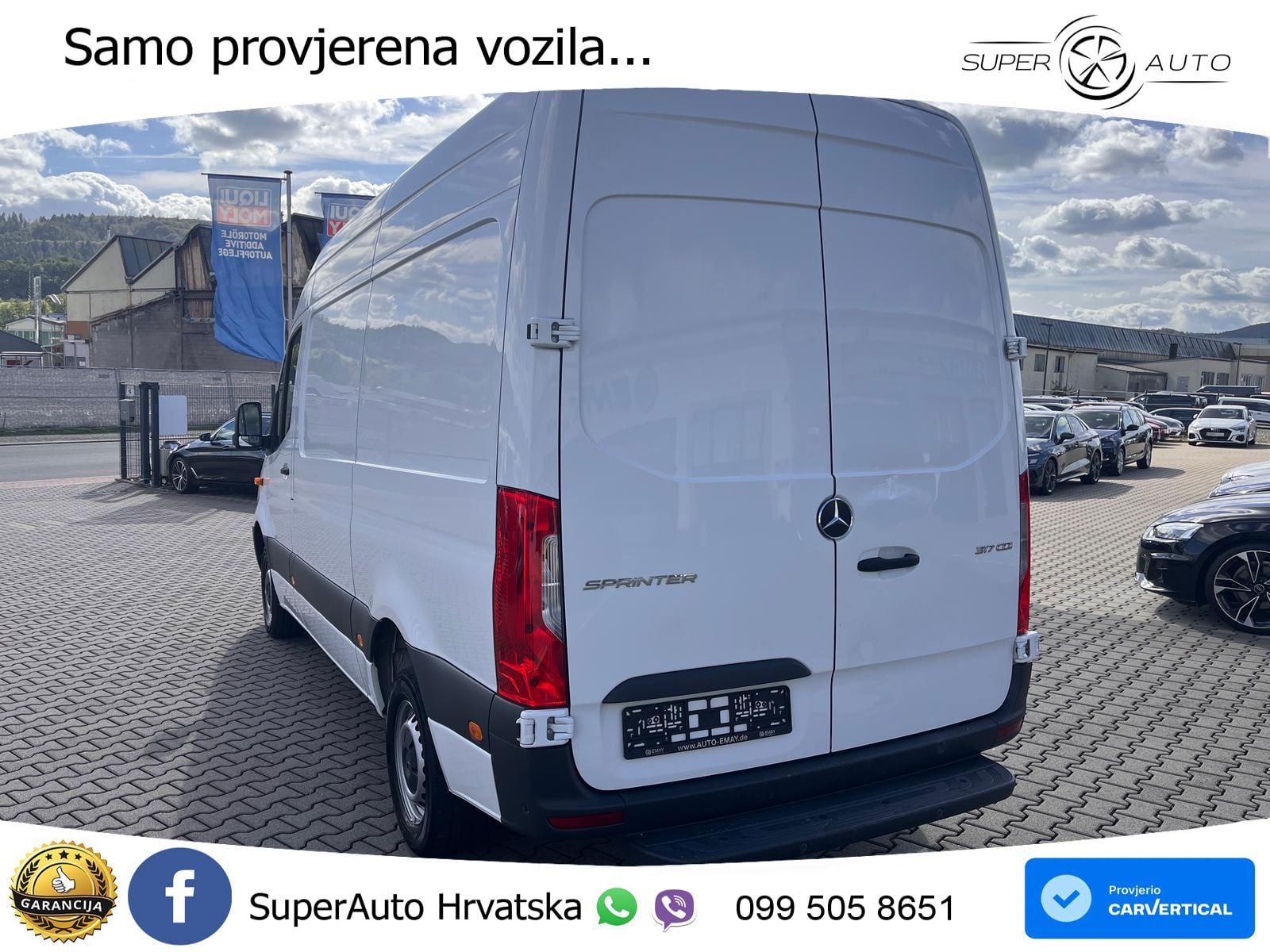 Mercedes-Benz Sprinter 317 CDI/ 360 Kamera/Navi/Sitzheiz/Tempo 170 KS