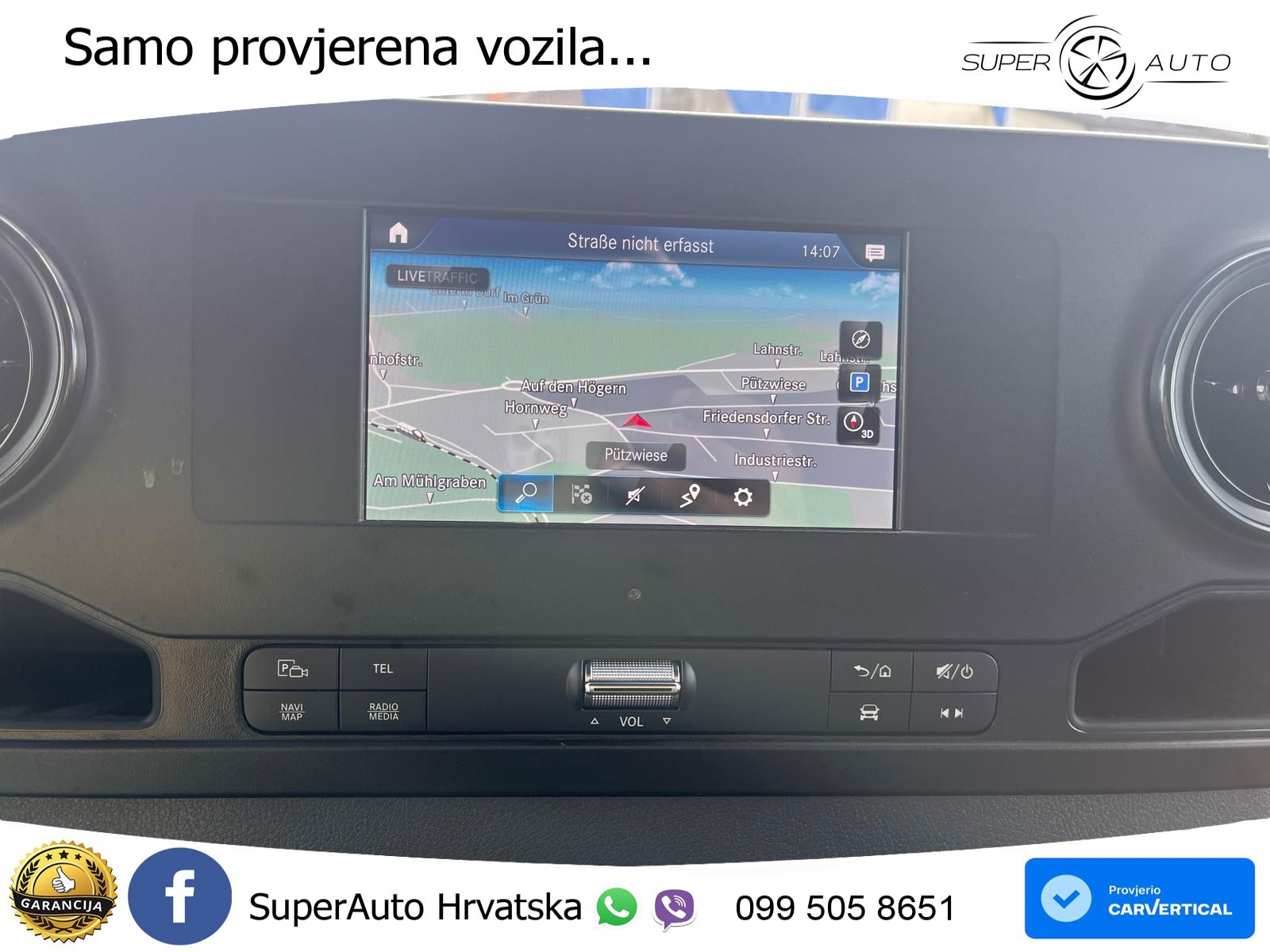 Mercedes-Benz Sprinter 317 CDI/ 360 Kamera/Navi/Sitzheiz/Tempo 170 KS
