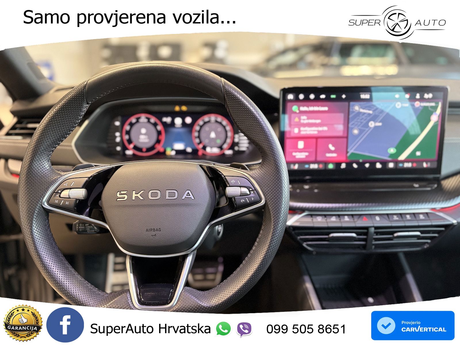 Škoda Octavia Combi 1.5 TSI (150 KS) DSG SportLine MATRIX+GR SJED+KAM