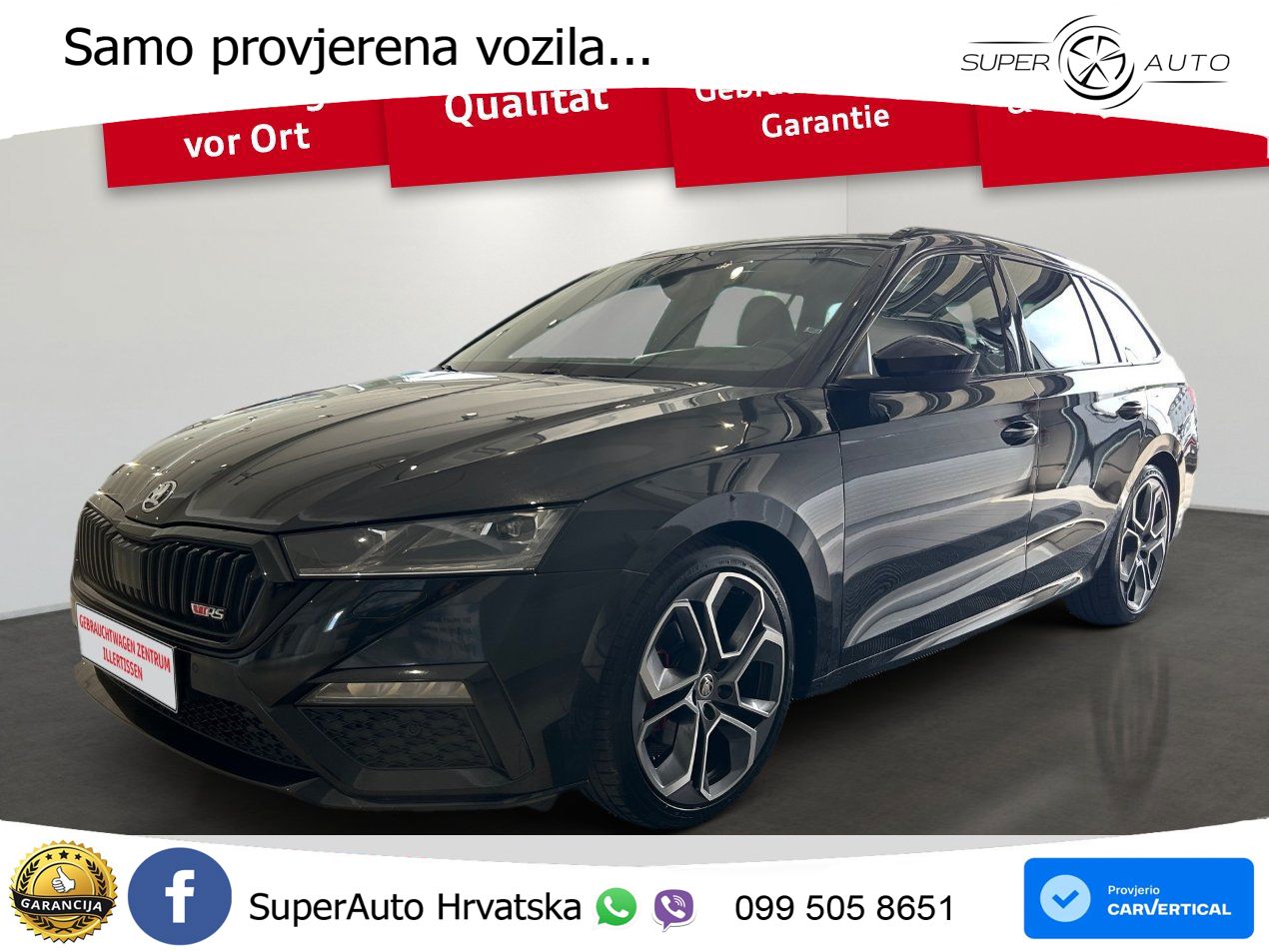 Škoda Octavia Combi RS 2.0 TDI (200 KS) 4x4 DSG LED+GR SJED+ACC