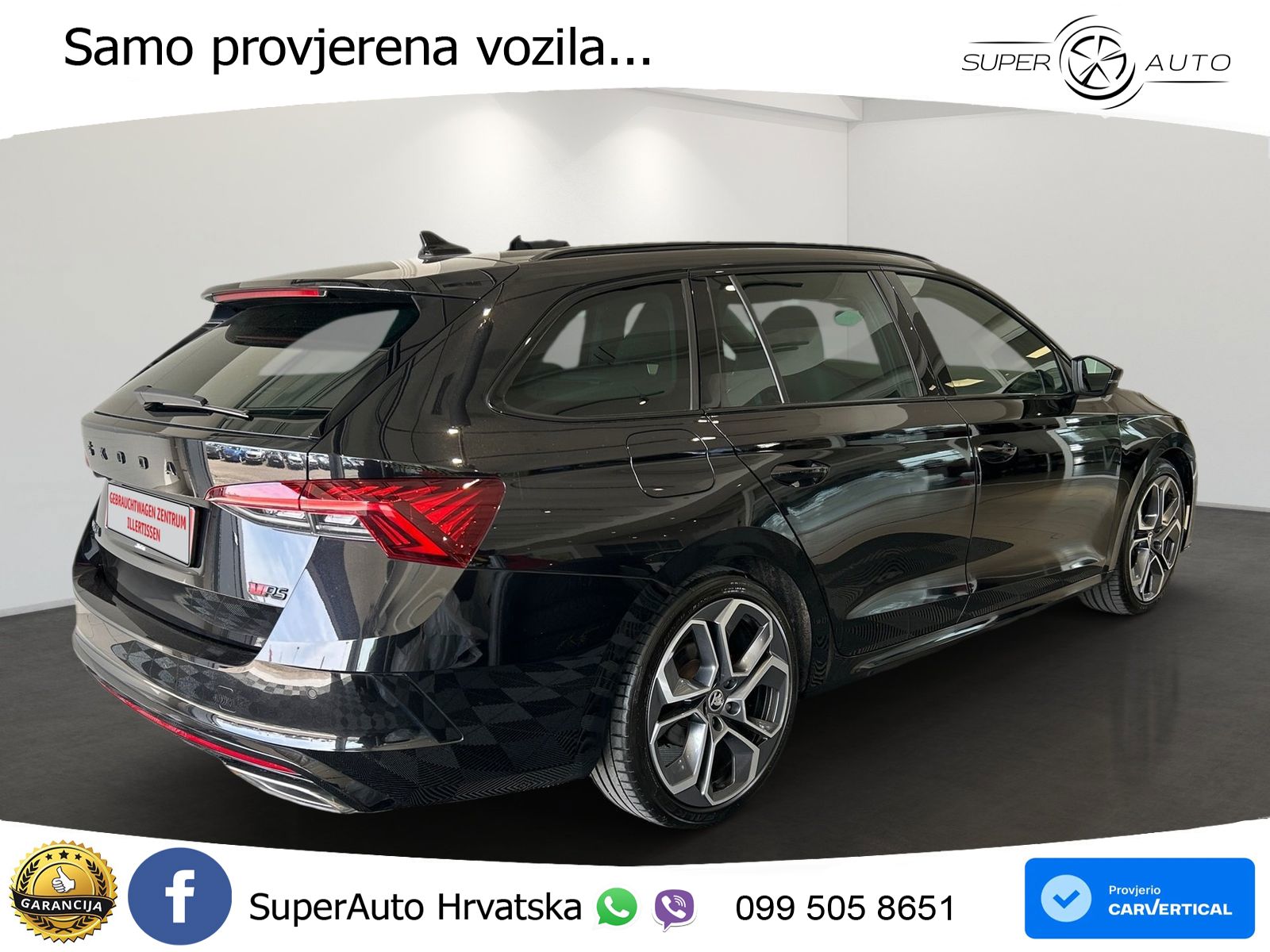 Škoda Octavia Combi RS 2.0 TDI (200 KS) 4x4 DSG LED+GR SJED+ACC
