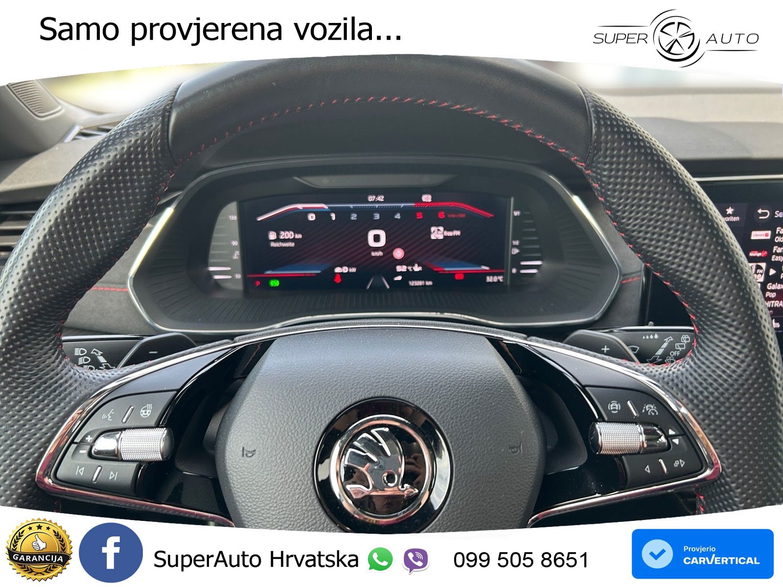 Škoda Octavia Combi RS 2.0 TDI (200 KS) 4x4 DSG LED+GR SJED+ACC
