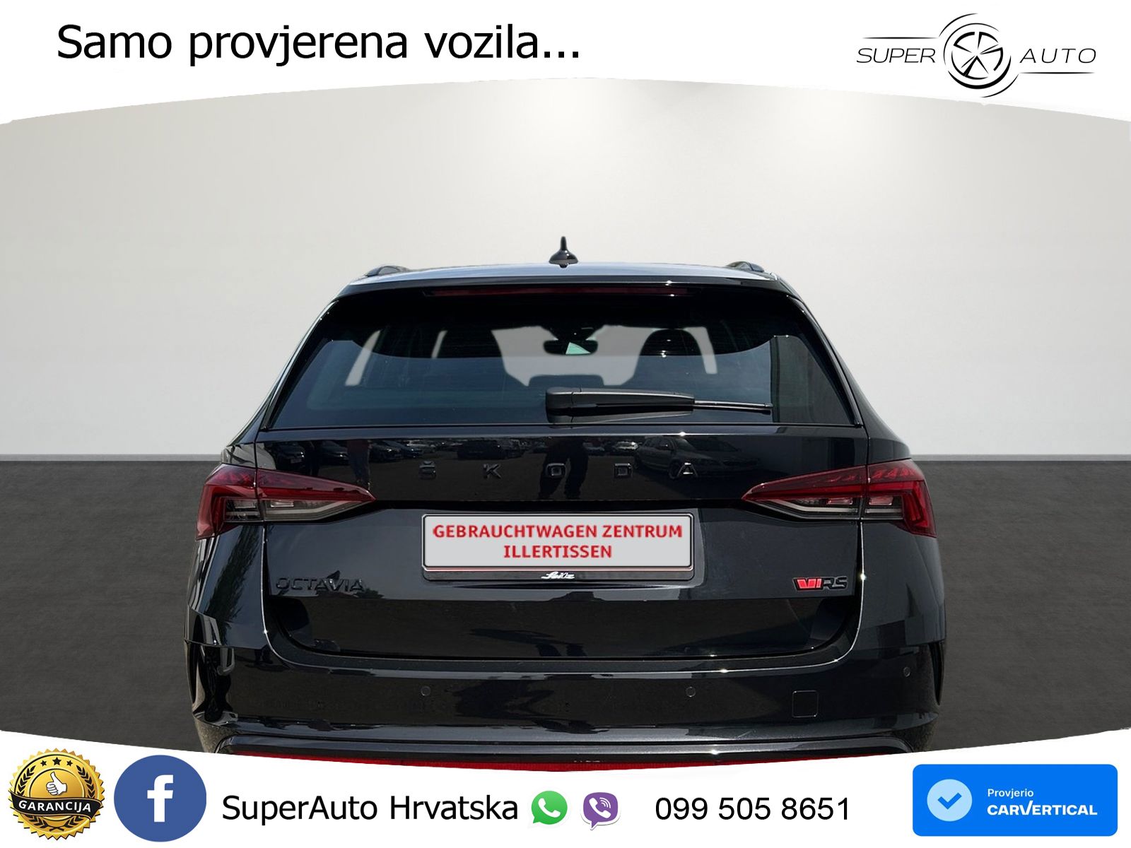 Škoda Octavia Combi RS 2.0 TDI (200 KS) 4x4 DSG LED+GR SJED+ACC