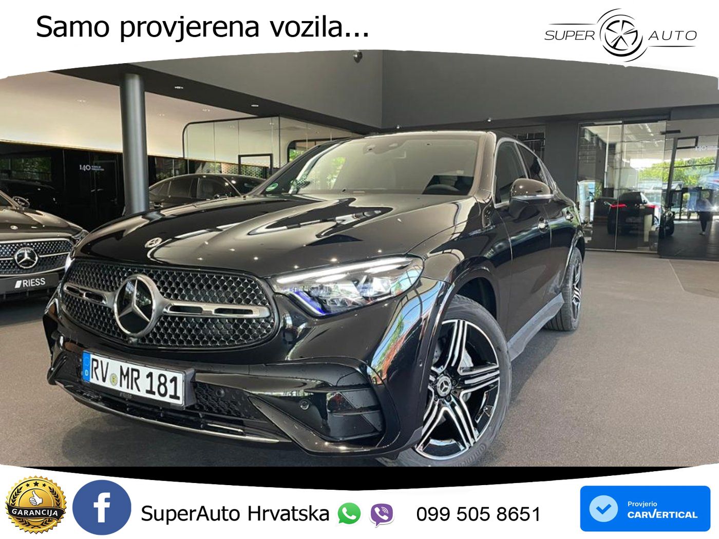 Mercedes GLC Coupe 450d (367 KS) 4MATIC 9G-TRONIC AMG ACC+HEAD+4xGR SJED+360+PANO