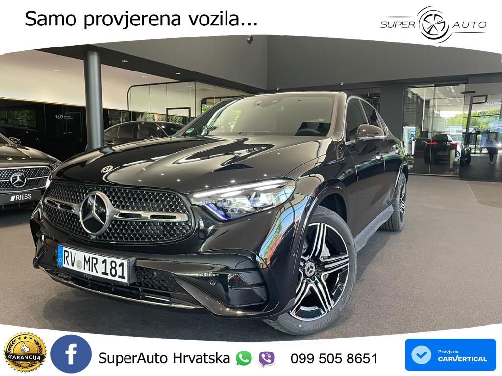 Mercedes GLC Coupe 450d (367 KS) 4MATIC 9G-TRONIC AMG ACC+HEAD+4xGR SJED+360+PANO
