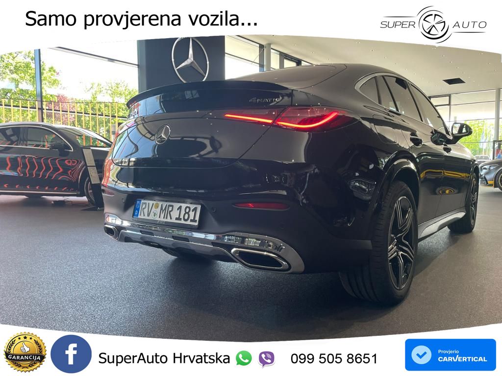 Mercedes GLC Coupe 450d (367 KS) 4MATIC 9G-TRONIC AMG ACC+HEAD+4xGR SJED+360+PANO