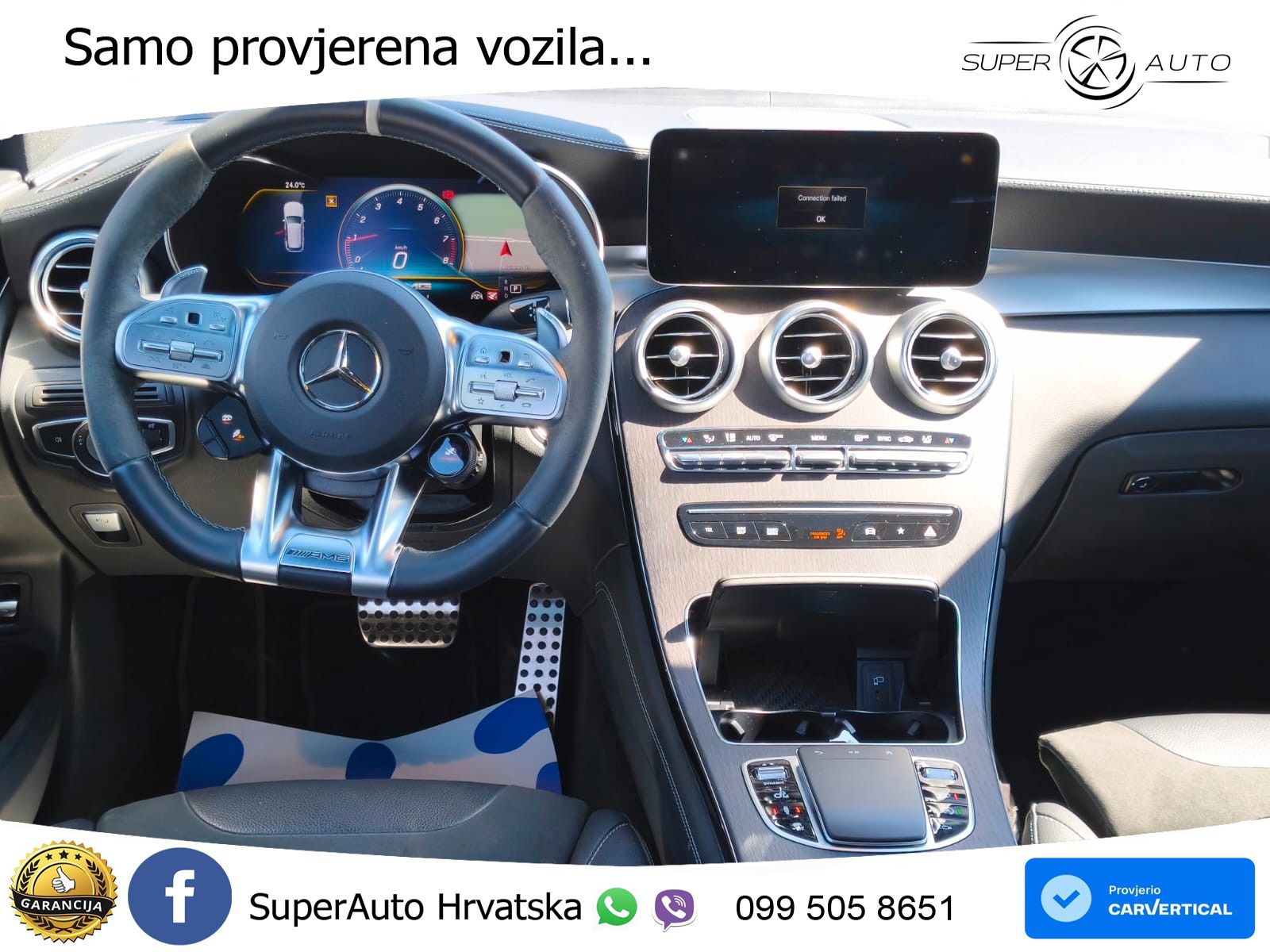 Mercedes AMG GLC 63 S V8 (510 KS) 4MATIC+ MCT LED+GR SJED+ACC