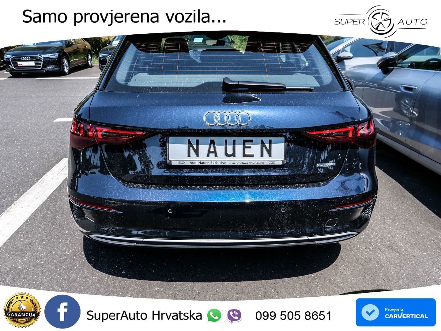 Audi A3 40 TFSI (190 KS) quattro S tronic LED+GR SJED+ACC