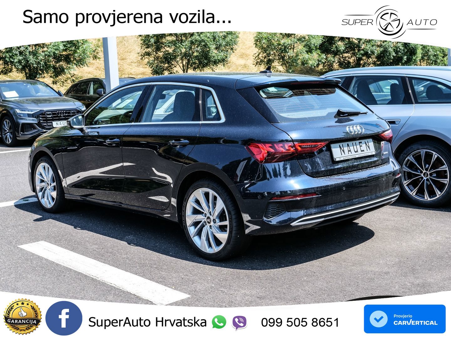 Audi A3 40 TFSI (190 KS) quattro S tronic LED+GR SJED+ACC