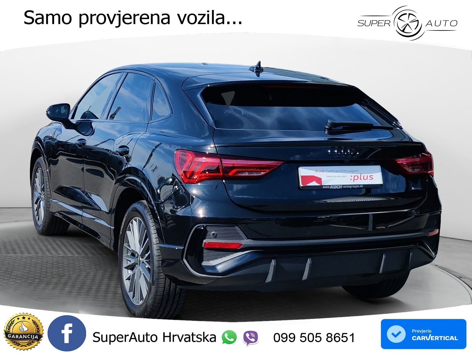Audi Q3 II Sportback 40 TFSI (190 KS) quattro S tronic S line LED+ACC
