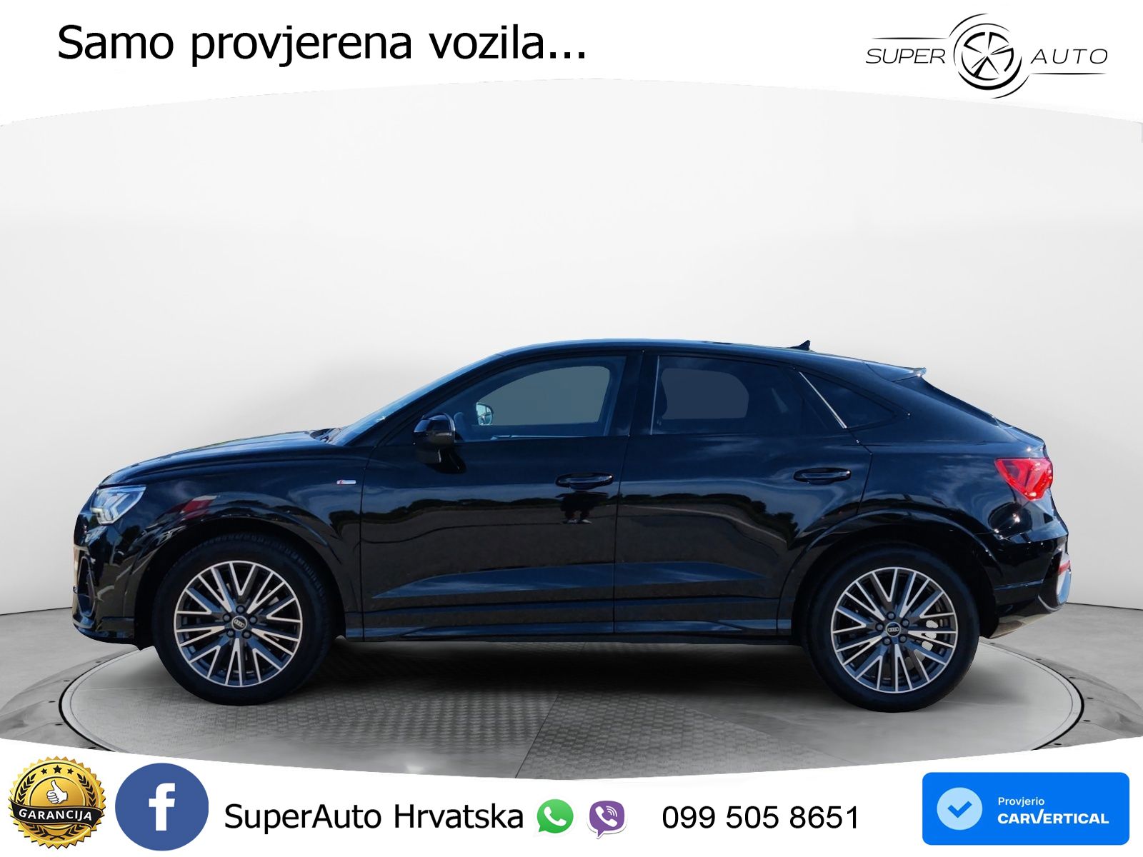Audi Q3 II Sportback 40 TFSI (190 KS) quattro S tronic S line LED+ACC