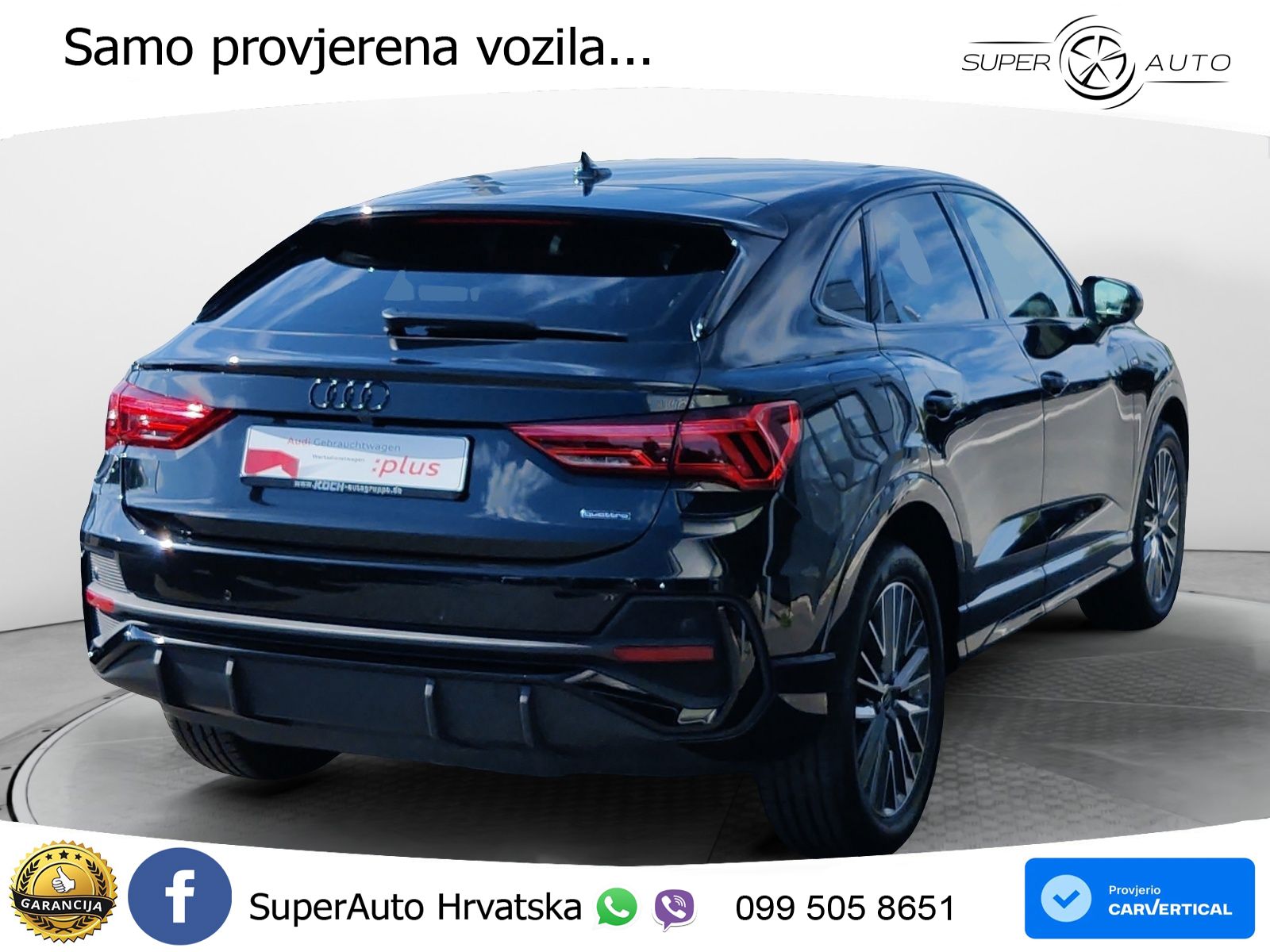 Audi Q3 II Sportback 40 TFSI (190 KS) quattro S tronic S line LED+ACC