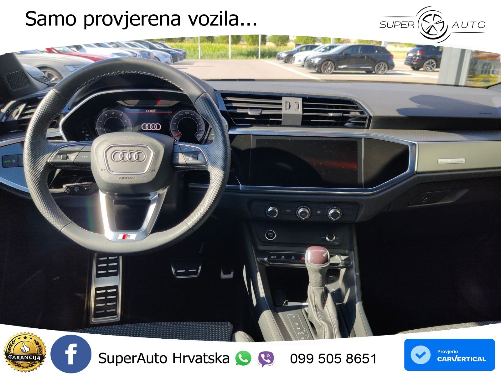 Audi Q3 II Sportback 40 TFSI (190 KS) quattro S tronic S line LED+ACC