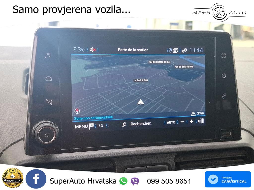 Peugeot Partner 1.5 BlueHDi 100 L1 Navi,Kamera,3 Sitze 101 KS