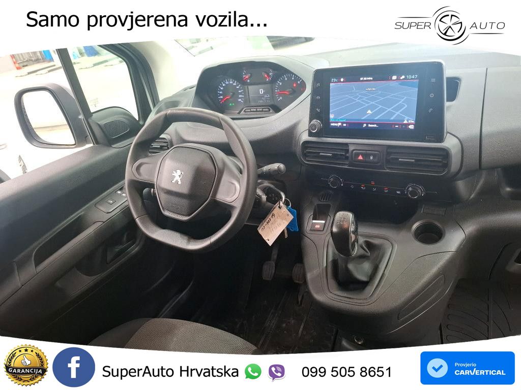 Peugeot Partner 1.5 BlueHDi 100 L1 Navi,Kamera,3 Sitze 101 KS