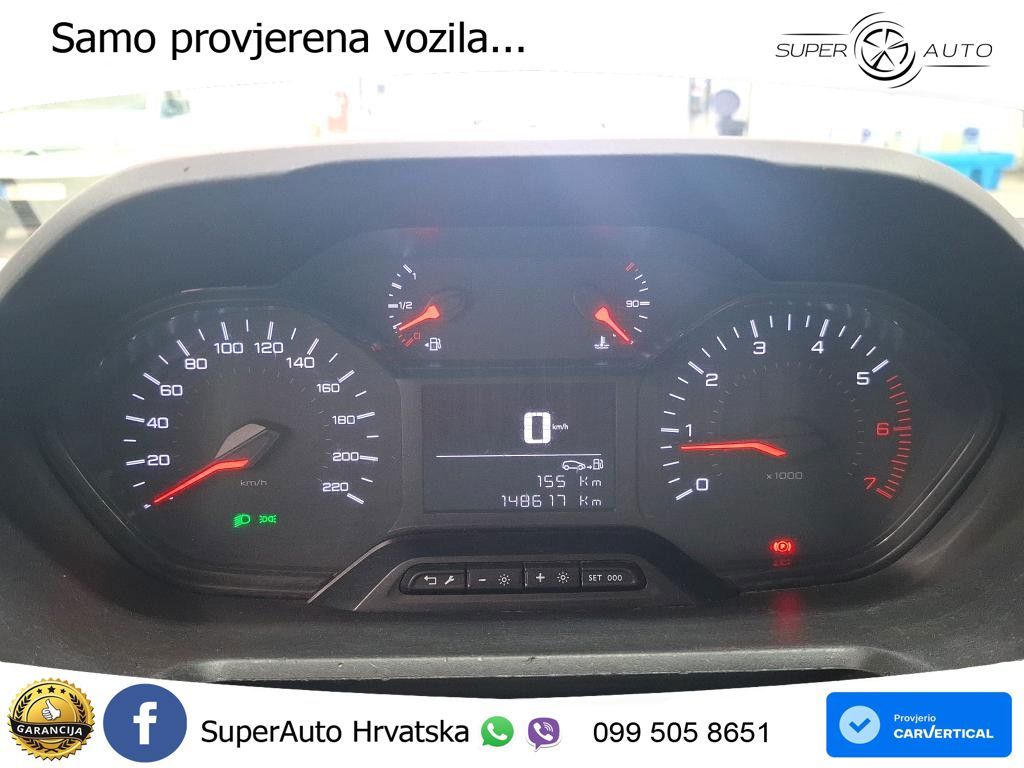 Peugeot Partner 1.5 BlueHDi 100 L1 Navi,Kamera,3 Sitze 101 KS
