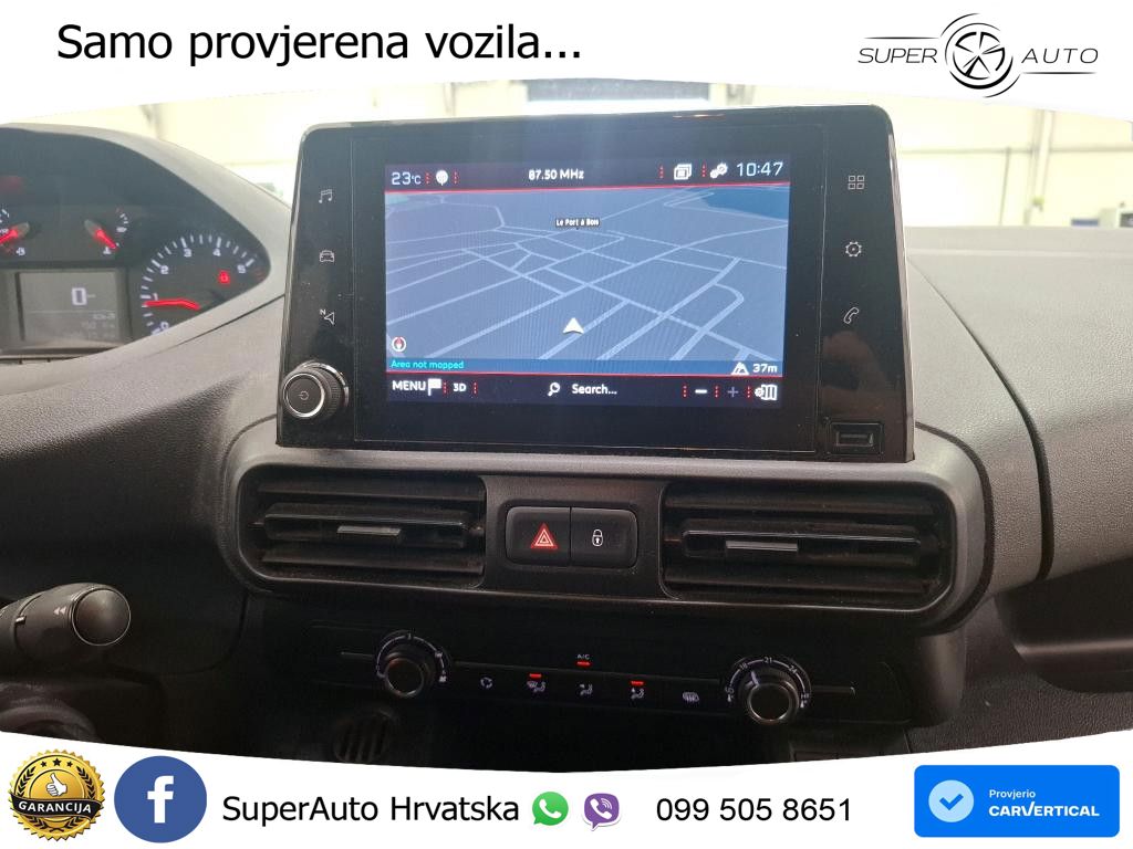 Peugeot Partner 1.5 BlueHDi 100 L1 Navi,Kamera,3 Sitze 101 KS